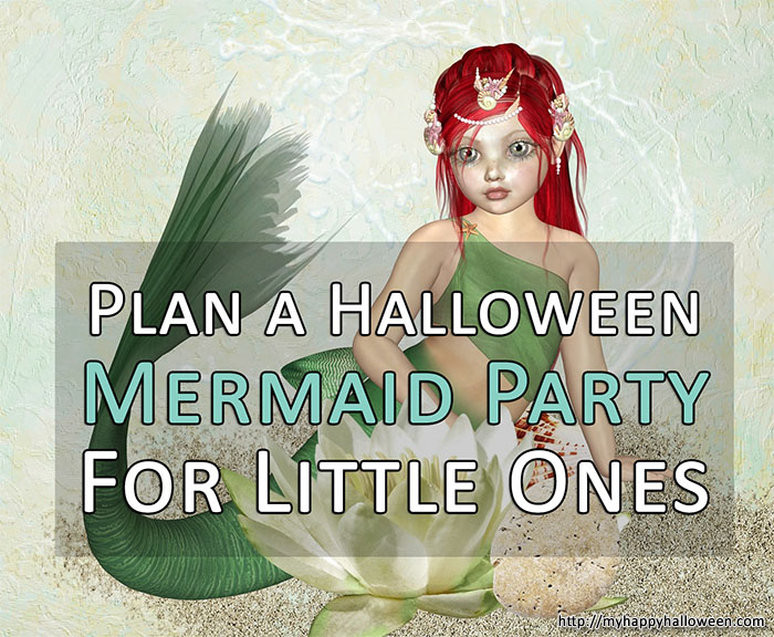 a halloween mermaid party for little ones