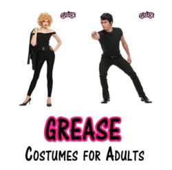 homemade grease costumes for adults