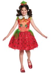 shopkins costumes for girls - strawberry kiss costume